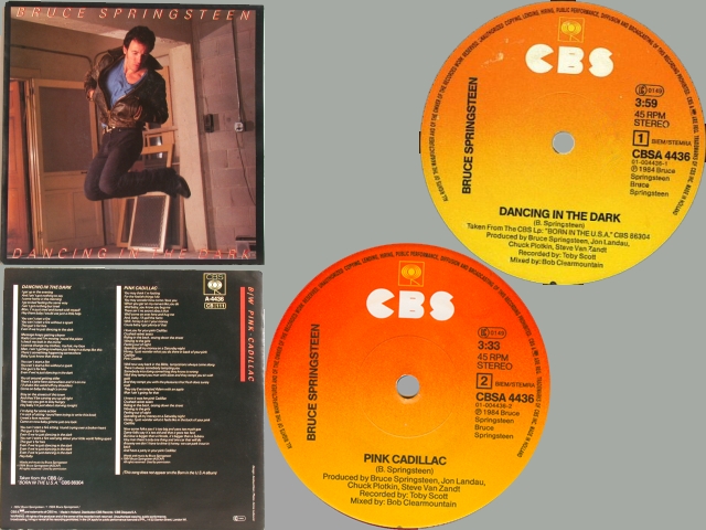 Bruce Springsteen - DANCING IN THE DARK / PINK CADILLAC